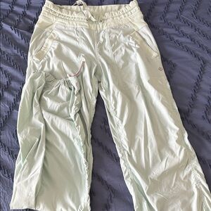 Lululemon Athletica Light Green Track Pants